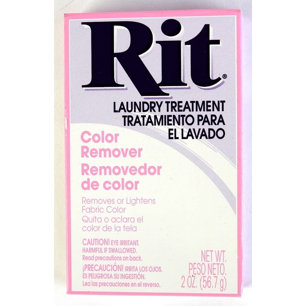 Rit Dye Laundry Treatment Color Remover Powder, 2 oz, 72-Pack