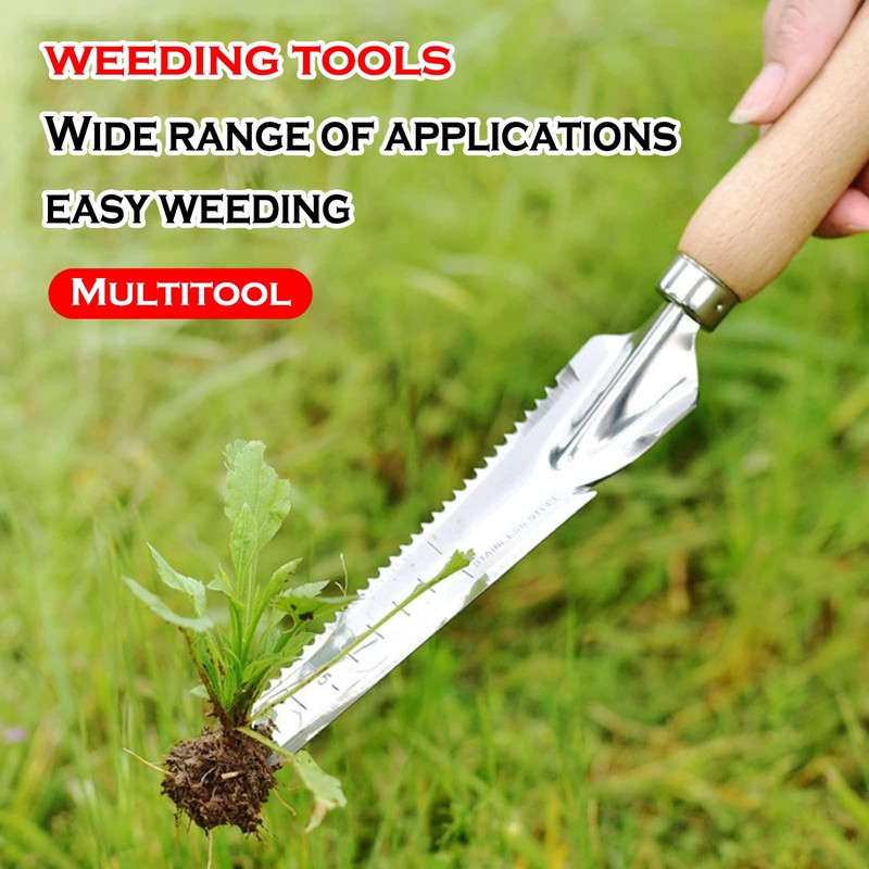 Weed Puller Garden Yard Lawn Hand Weeder Weeding Shovel Trowel