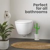 Vigar Cactus Toilet Brush Set, Toilet Brush and Holder Set