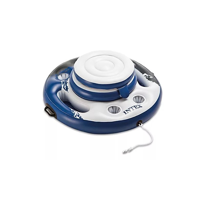 Intex Mega Chill, Enfriador Flotante Inflable, 35 De Diámet