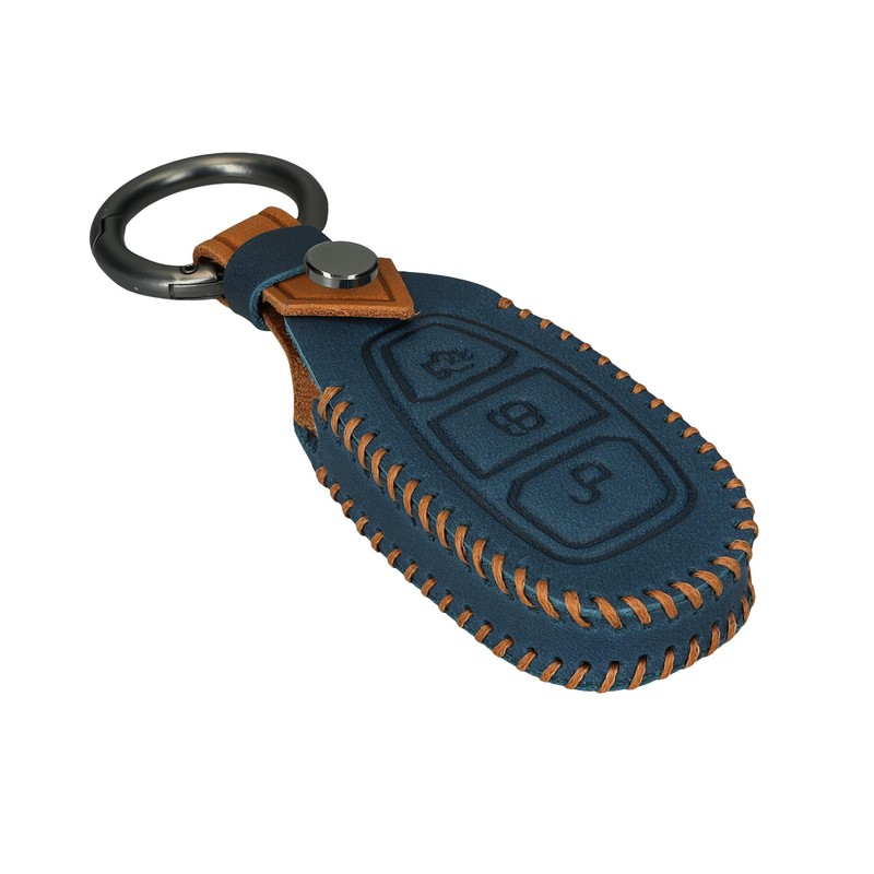 kwmobile Key Cover Compatible with Ford 3 Button Car Key
