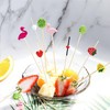 Pack of 200 Fruit Picks, Cute Cartoon Toothpicks, Finger Food
