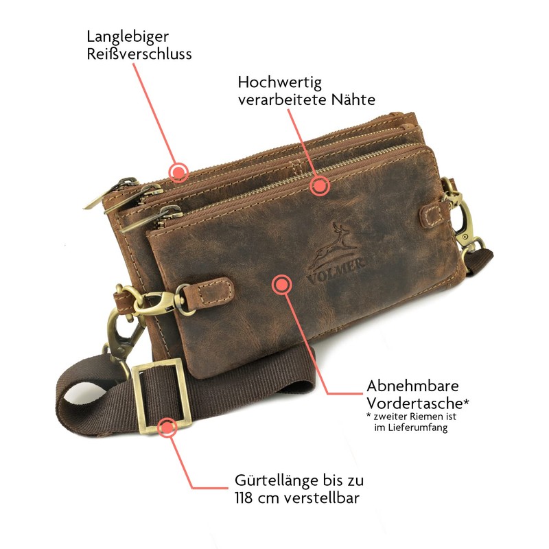 Fa.Volmer ® Bum Bag / Belt Bag / Waist Bag