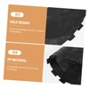 Kisangel Trampoline Mat Trampoline Cover Replacement Trampoline Padding Black Jumping