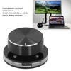 USB Volume Control Knob, RGB Light Multimedia Volume Remote Control