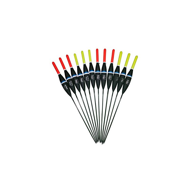 SRG Pole Floats 12 x Assorted Pole Floats (Pack A)