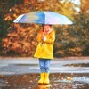 Pocket Umbrellas with 8 Ribs, Mini Umbrella with a Capsule