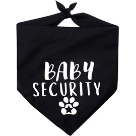 Pawskido Baby Security Dog Bandana,Reversible Triangle Bibs Pet Scarf
