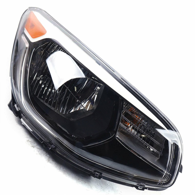 OCASAMI For 2014-2019 KIA SOUL Headlights Chrome Housing Projector Headlight