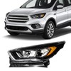 SCITOO Headlight Assembly Fit 2017-2019 for Ford Escape Left Headlamp