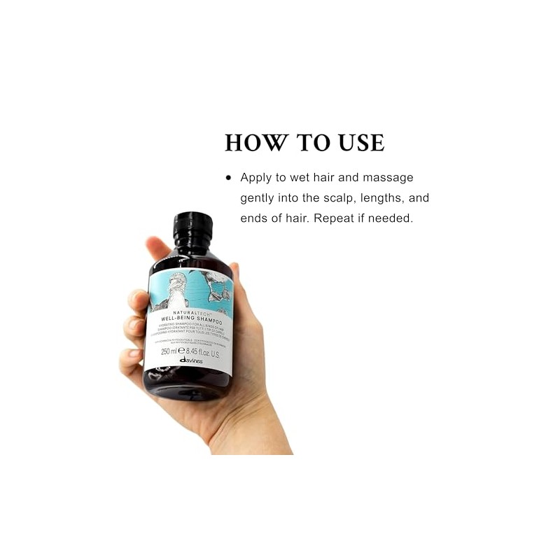 Davines Well-Being Shampoo, 8.45 fl. oz.