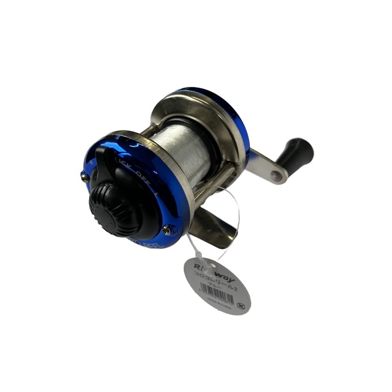 Riseway Double Axle Reel Coro Reel 2 Blue