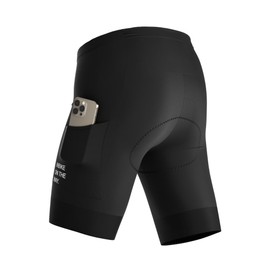 INBIKE Bike Shorts for Men, 3D Padded Breathable Cycling Shorts Men, Lightweight Biking Bicycle Shorts with 2 Pockets Quick Dry Black XX-Large