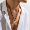 YANCHUN Puka Shell Necklace Men Summer Beach Seashell Necklace Surfer