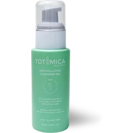 TOTEMICA Limpiador Facial Suave Para Piel Sensible, Gel De Aloe Vera Con Hamamelis Y Pantenol, Aceite Limpiador, Cuidado Vegano De La Piel, Tamaño De Viaje (50 Ml)