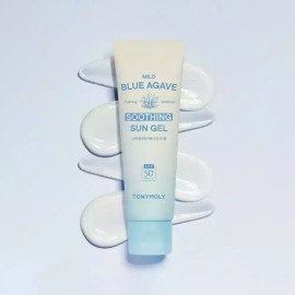 Blue Aloe 순한 블루아가베 수딩 선 젤 50ml Gentle Blue Agave Soothing Sun Gel 50ml