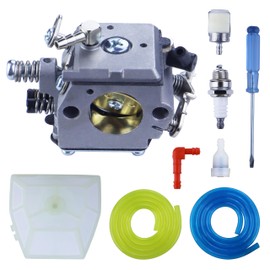 HDA-268 Carburetor for Echo CS-590 CS-600P Chainsaws Engine with Air Filter Kit Replacement #HDA-268A HDA-268B A021001661 A021001660 A021001662