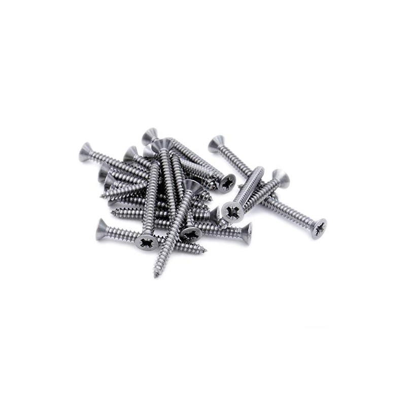 No.6 x 2 (3.5mm x 50mm) Pozi Countersunk Self-Tapping Screw