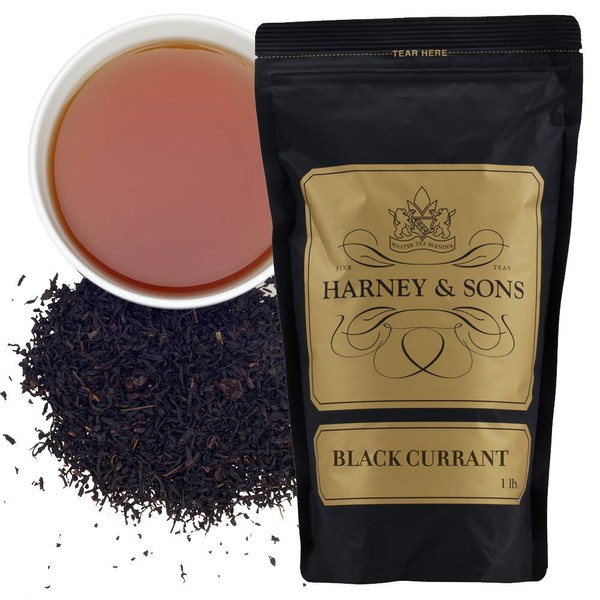 Harney & Sons Black Currant Tea | 16oz Bag of Loose Leaf Tea
