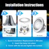 Generalman 500W R40 120V Pool Light Bulb for Inground Pool