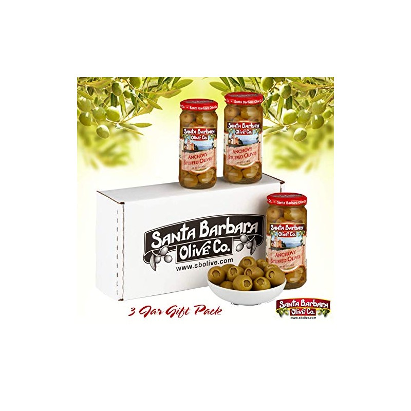 Santa Barbara Olive Co | Premium Individually Hand Stuffed Olives