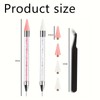 WADY Rhinestone Picker Tool with 4 Extra Wax Tips &