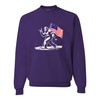 Go All Out XX-Large Purple Mens Bigfoot Rock On USA