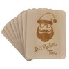 Raclette Coasters with Laser Engraving "Its Raclette Time" Made of