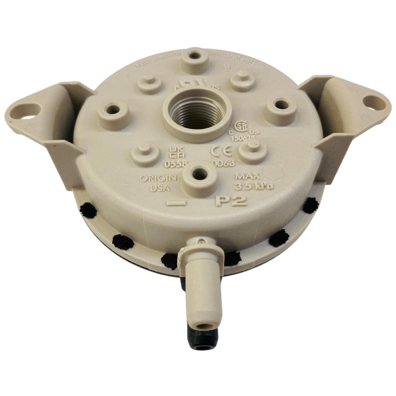 SUPCO NS2000031 Universal Pressure Switch, 100, 000 Cycles, 14"W.C, -40