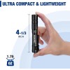 WORKPRO Rechargeable Pen Light Mini Flashlight 2 Pk Ultra-Compact EDC