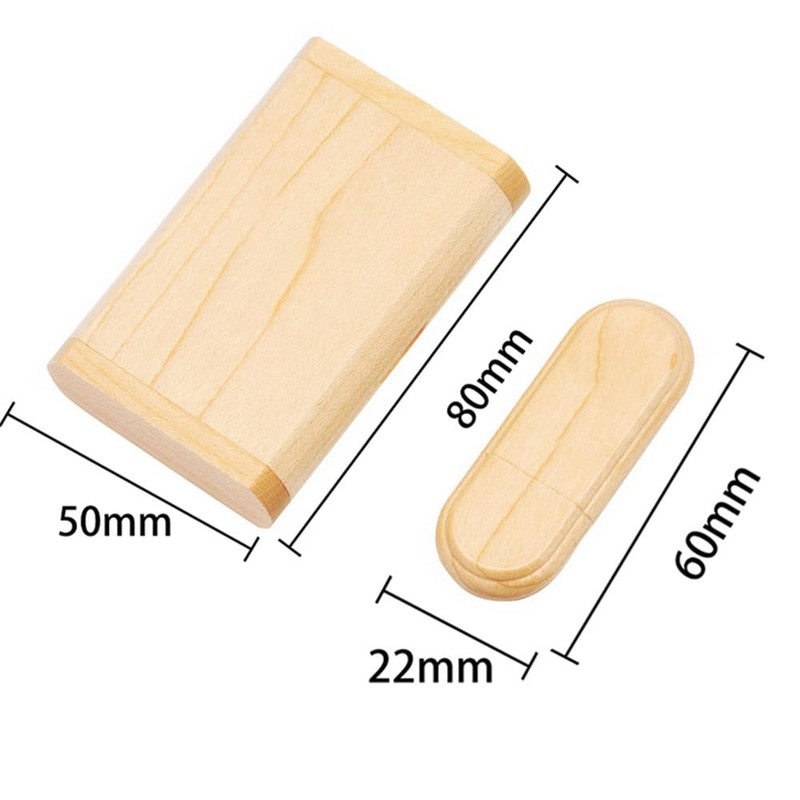 USB 3.0 64GB Flash Driver Wooden USB Memory Stick Pen