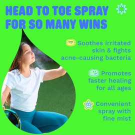 Pipa Skin Saver Hypochlorous Acid Spray 60 ml | Head to Toe Daily First Aid Spray for Sensitive Skin | Helps Reduce Eczema, Rashes, Redness & Breakouts | Skin Care for Baby, Kids & Tweens