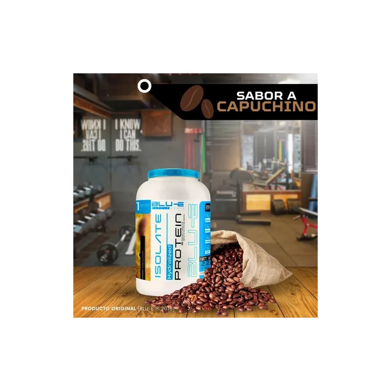 Proteína Whey Isolate BLU-E en Polvo de 1 Kg Sabor
