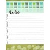 Gel Electrophoresis Inspired To Do List and Lined Notepad (2-Pack)