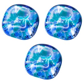 ADERIA F79803 Tsugaru Vidro Chopsticks Rest, Blueberry, Made in Japan, Fashionable, Cute, Glass Gift, Women's, Mother's Day, Father's Day, Couples, Men's, Housewarming, Marriage, Greetings, Petite,