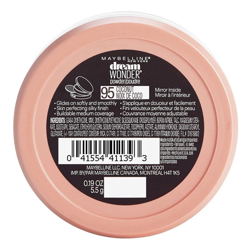 Polvo Maybelline New York Dream Wonder De 0.19 Onzas