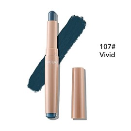 Miskeen Multi-use Eye & Lip Crayon Matte Shimmer Eyeshadow Crayon Lipstick Crayon Makeup Long Lasting creamy Texture Matte And Shimmer (107 Vivid)