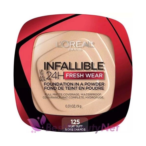 L'Oreal Infallible 24H Fresh Wear Foundation In A Powder 125