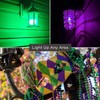 Mardi Gras Light Bulbs - 3 Watt Purple, Green, and