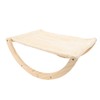 Wooden Cat Hammock Foldable Antislip Easy To Assemble Elevated Pet