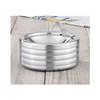 Ashtray with Lid Stainless Steel Wind Ashtray Folding Storm Ashtray