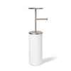 Umbra Portaloo Free Toilet Paper Holder Stand– Attractive Modern Bathroom