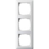 Gira Frame 021304 Triple Standard 55 Pure White Matt