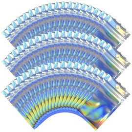 Smell Proof Bags, 100 PCS Resealable Holographic Bags for Packaging Candy, Food Storage, Jewelry Storage, Gift Bag (2.4 * 4 in)