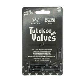 Peaty's x Chris King (MK2) Tubeless Valves, 60mm, Black