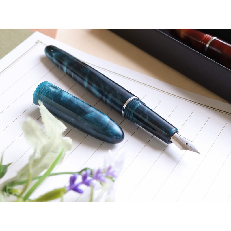 WANCHER MOFU Blueberry, Fountain Pen (M Medium Point)