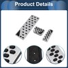 REPAIROCK 3 Pcs Automatic Foot Pedal Pads Foot Accelerator Pedal