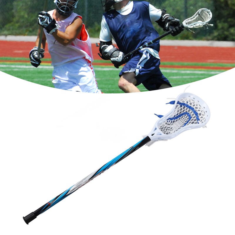 24in Lacrosse Stick with White Mesh Pocket Ball Aluminium Alloy