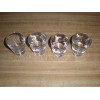 Anchor Hocking 4 Anchor Hocking Shot Glass Heavy Bottom 1