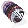 Plymor Clear Acrylic Horizontal Headband or Scarf Display (Countertop), 6.5"